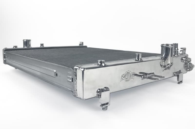 CSF Aluminum Radiator for Chevy C7 Corvette 2-Row Core B-Tube Tech - Image 2