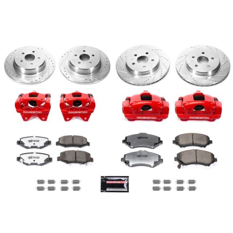 PowerStop Big Brake Conversion Kit for Jeep Wrangler JK 13.5" Front Rotors