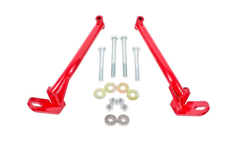 BMR Suspension Control Arm Reinforcement Braces for 78-87 G-Body Red