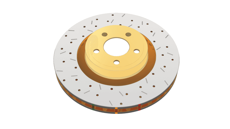 DBA 4000 Series XS Slot & Drill Rotors for Direct Replacement High Carbon Iron - Image 3