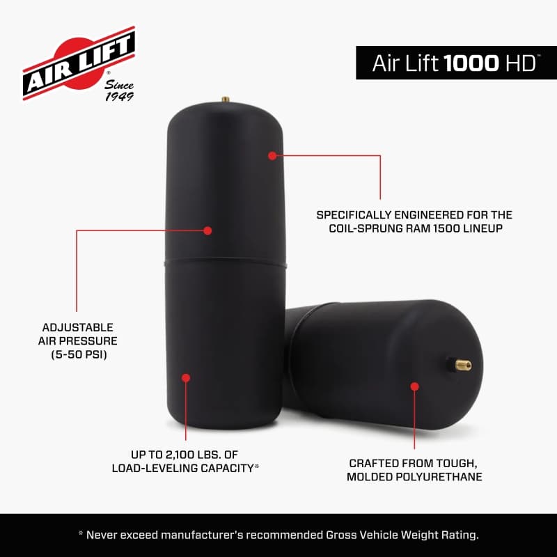 Air Lift 1000 Air Spring Kits - Image 4