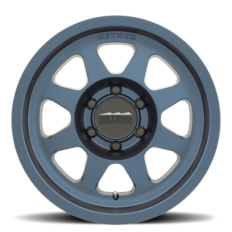 Method Wheels MR701 17x9 5x5 71.5mm CB Bahia Blue Wheel