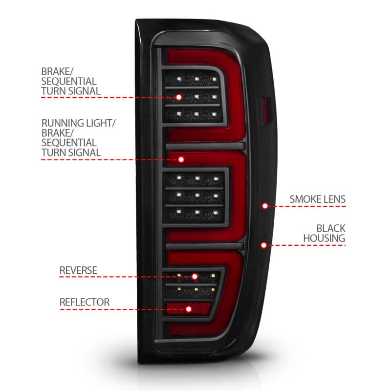 ANZO LED Taillights for Chevy C6 100% Street Legal - Image 5