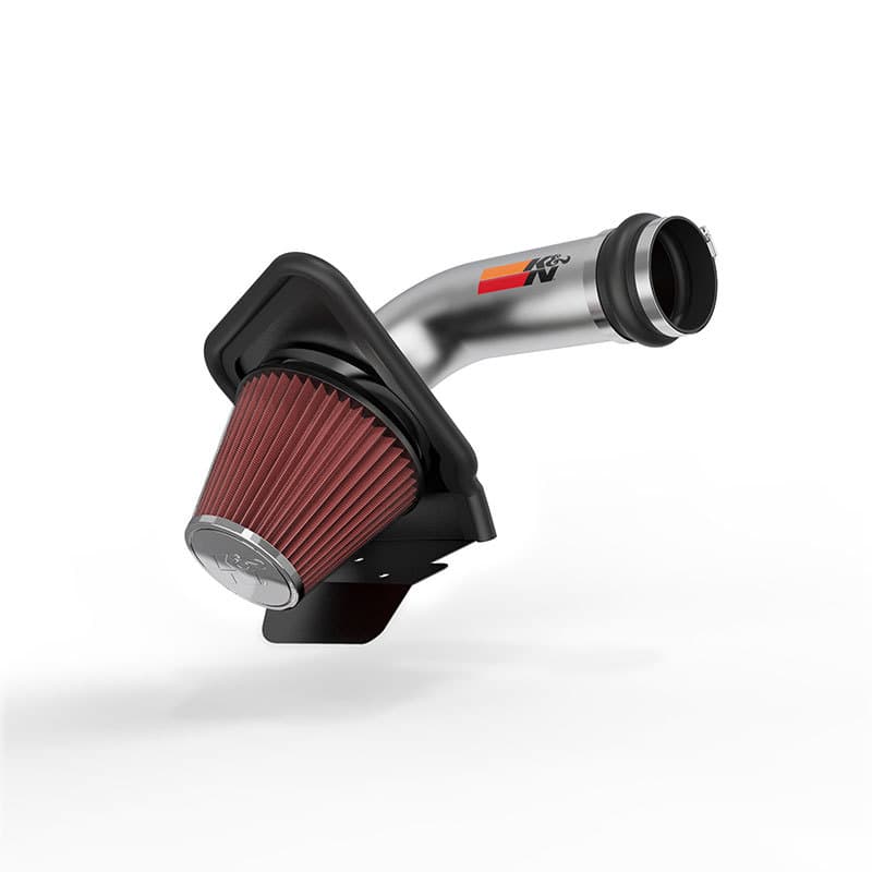 K&N Engineering 69 Typhoon Cold Air Intake for Chevy C6 Mandrel-Bent Aluminum - Image 3