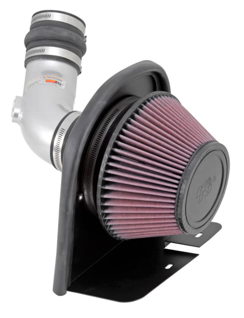 K&N Engineering Cold Air Intake for Chevy C6 69-3518TS Mandrel-Bent Aluminum - Image 3