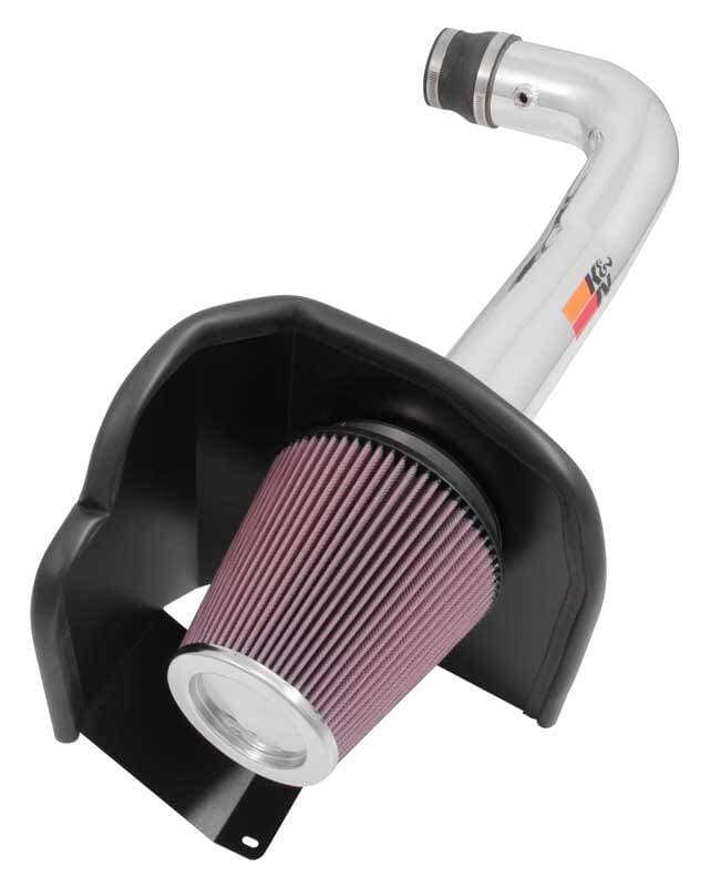 K&N Engineering Cold Air Intake for Chevy C6 Mandrel-Bent Aluminum Tube - Image 2
