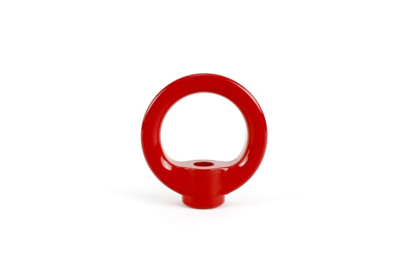 Perrin Performance Tow Hooks for Track Use Sporty Red Aluminum - Image 2