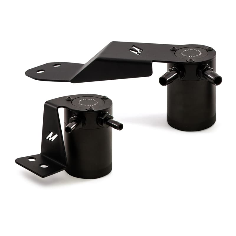 Mishimoto Baffled Oil Catch Can Kit for 2013-2019 Cadillac ATS 2.0T Complete ... - Image 2