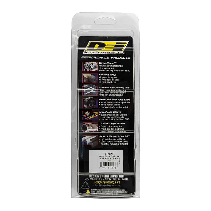 DEI Vapor Block Fuel Line Sleeve for Vapor Lock Prevention - Image 5