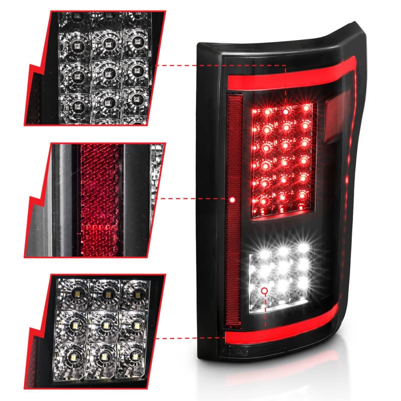 ANZO LED Taillights for Chevy C6 100% Street Legal - Image 4