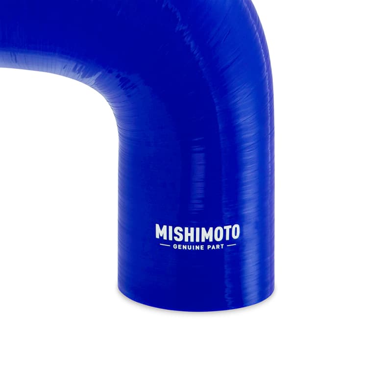 Mishimoto 90-Degree Silicone Coupler 2.5in Blue 4-Layer Heat-Resistant - Image 3
