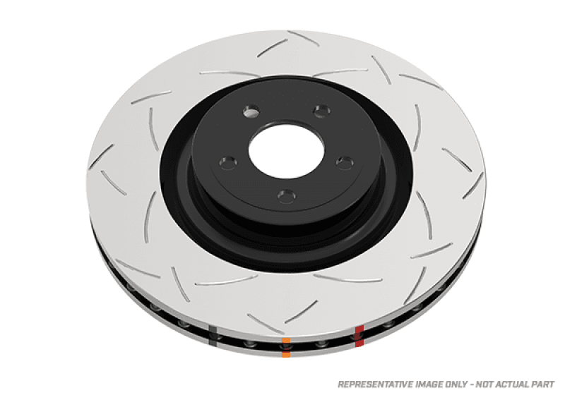 DBA 4000 Series Slotted Rotors High Carbon Iron with Kangaroo Paw Ventilation