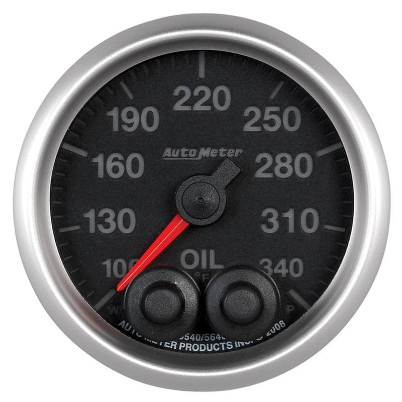 AutoMeter Oil Temperature Gauge with 1/8" NPT Transducer - Image 4