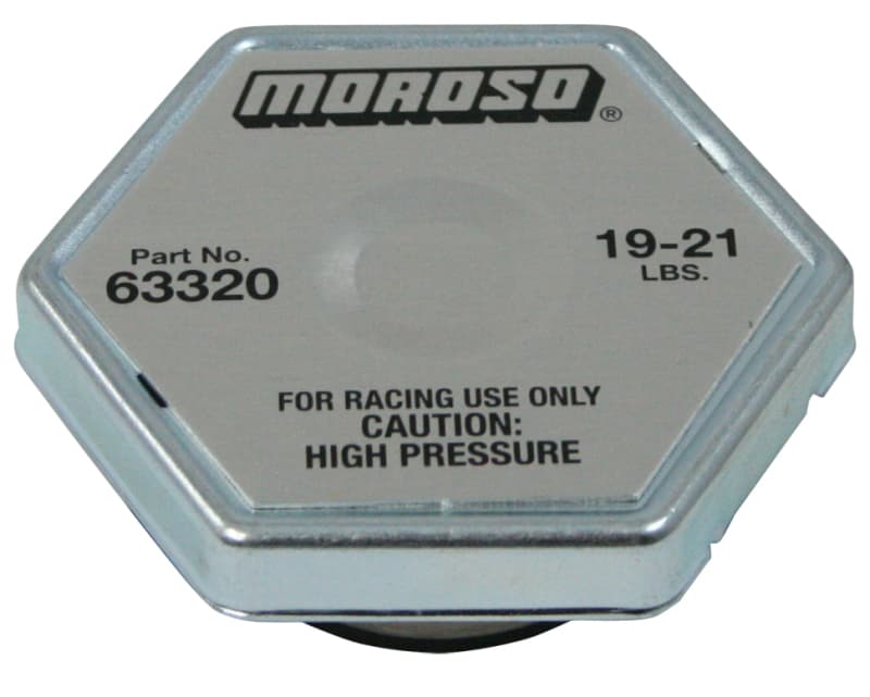 Moroso Racing Radiator Cap 19-21lbs Pressure