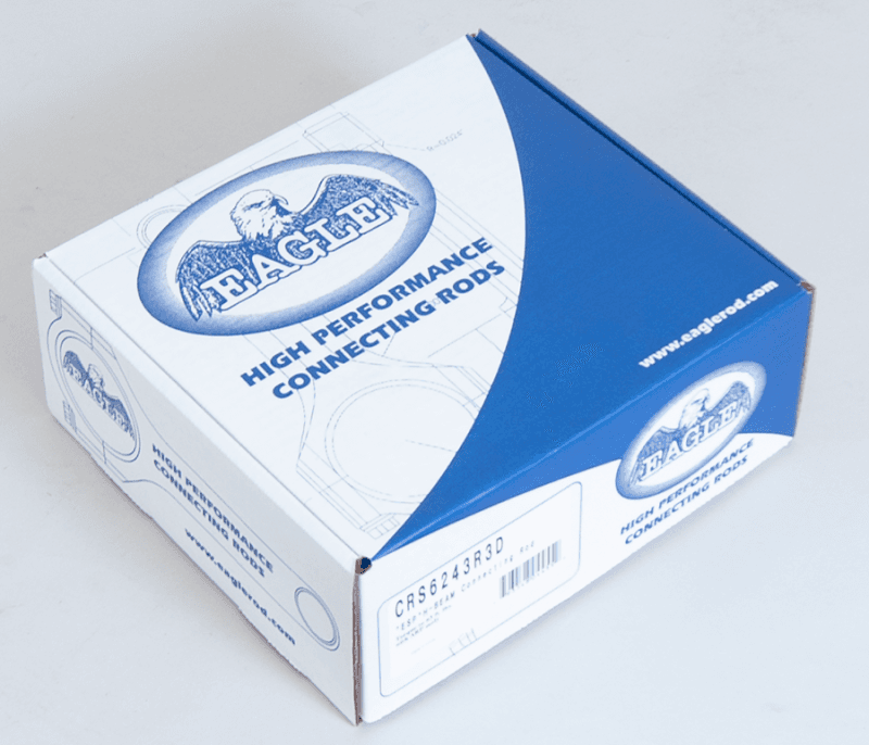 Eagle H-Beam Connecting Rods 4340 Steel 8-Cyl Forged Weight-Matched Set - Image 2