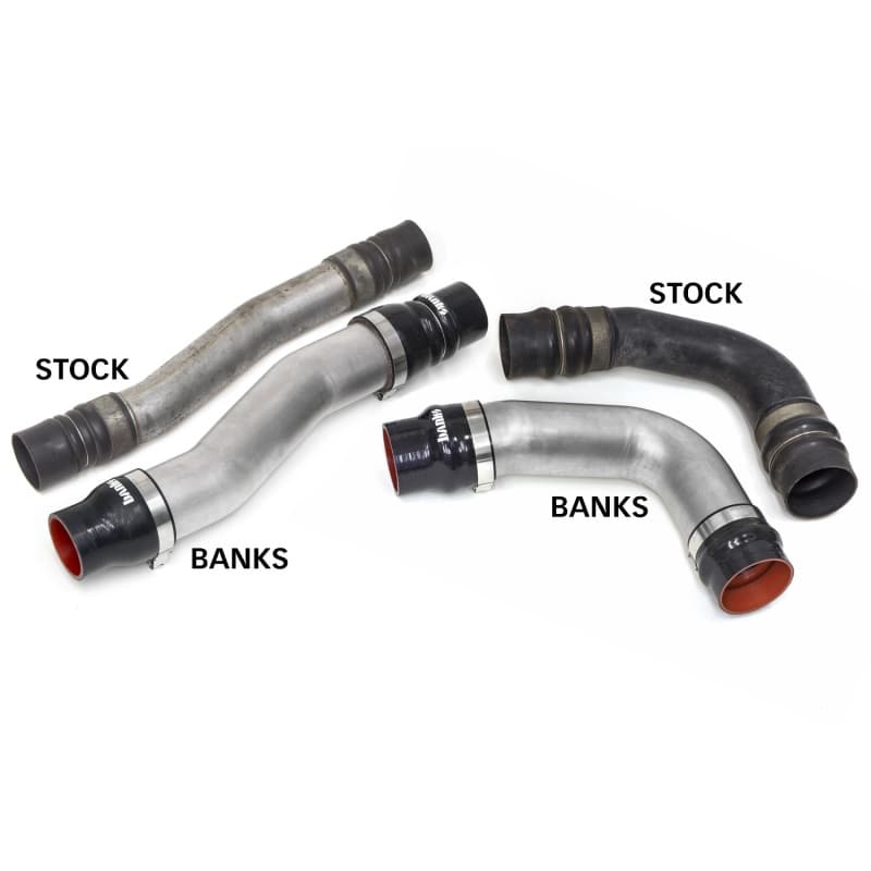 Banks Power Boost Tubes for 6.7L Cummins 3.5" Mandrel Bent Constant Diameter - Image 3