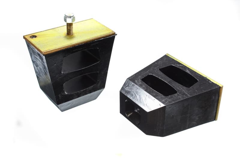 Energy Suspension Bump Stops for Control Arms Hyper-Flex Polyurethane Black - Image 2