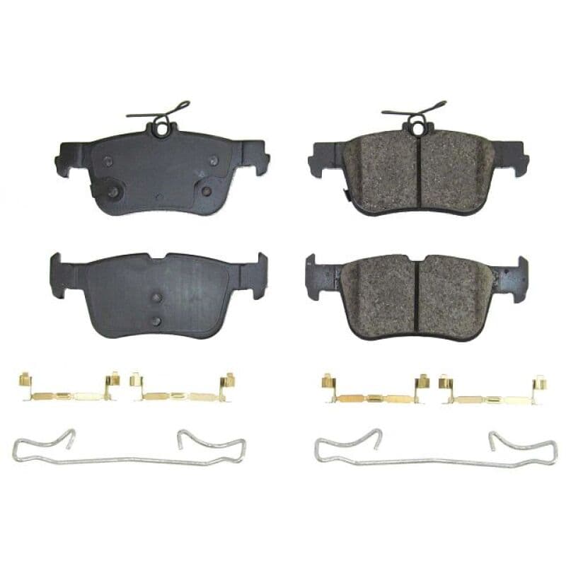 PowerStop Z17 Evolution Plus Ceramic Brake Pads with Hardware
