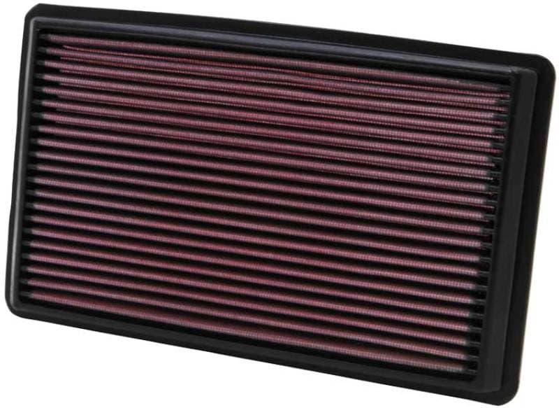 K&N Engineering Drop-In Air Filter Washable Reusable High-Flow for Multiple V...