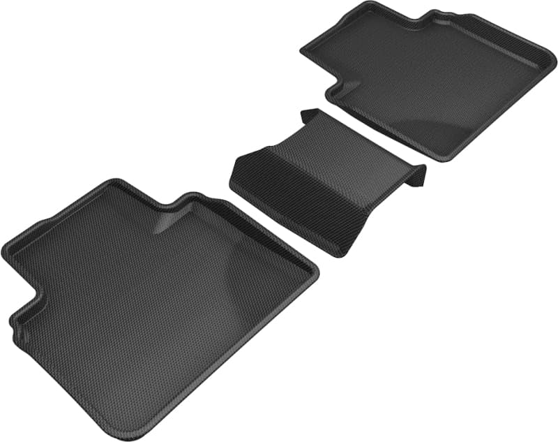 3D MAXpider KAGU Series Rear Floor Mats for Custom Fit All-Weather Protection - Image 2