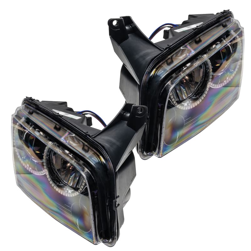 ORACLE Lighting Pre-Assembled Headlight Assemblies with Halo Kit for Multiple... - Image 3