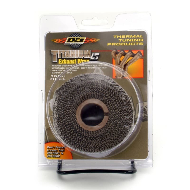 DEI Titanium Exhaust Wrap with LR Technology High-Heat Thermal Protection - Image 3