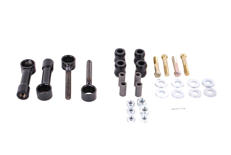 Hellwig Adjustable End Link Kits Heavy Duty Polyurethane Bushings Zinc Hardware - Image 2