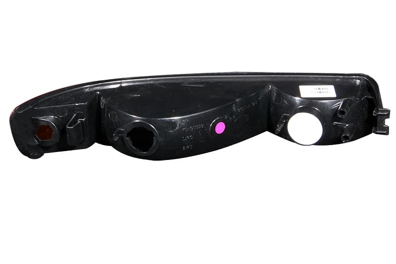 ANZO Euro Parking Lights for Vehicle Clear Lens Black Housing Amber Reflector... - Image 3