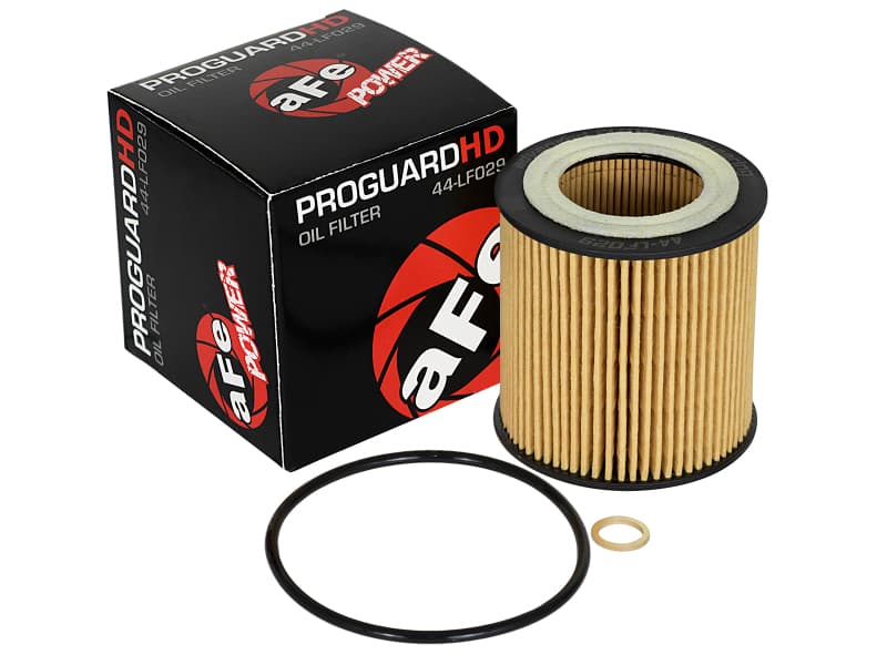 aFe ProGuard Oil Filter for BMW 11427566327 High Performance Synthetic Media