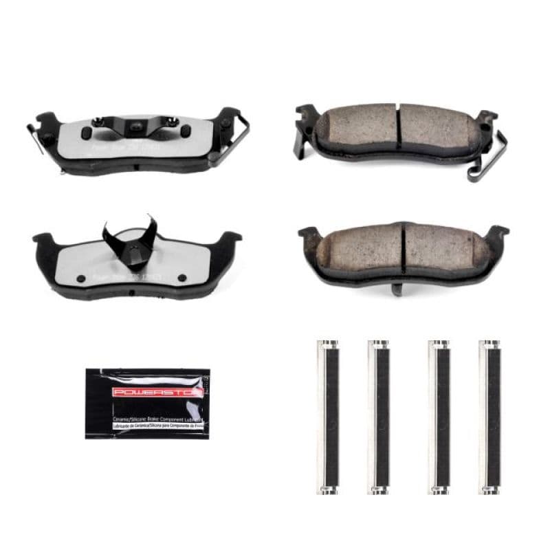 PowerStop Z36 Ceramic Brake Pads for Trucks & SUVs Low-Dust Carbon-Fiber Comp...