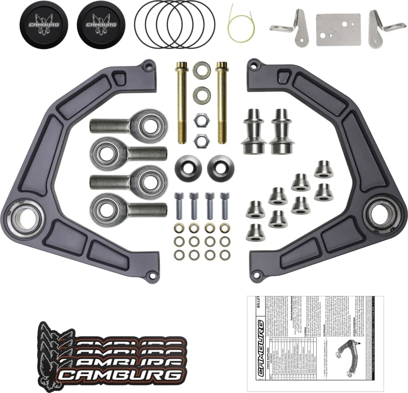 Camburg KINETIK V2 Billet Upper Arms for Ford Raptor 2017-2024 with 1.25" Uni... - Image 5