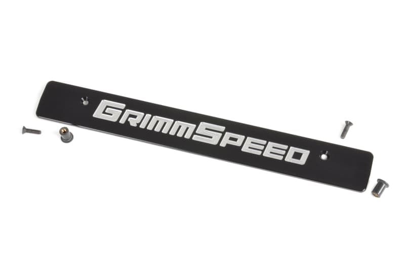 GrimmSpeed License Plate Delete Plate for 2015+ Subaru Impreza/WRX/STi