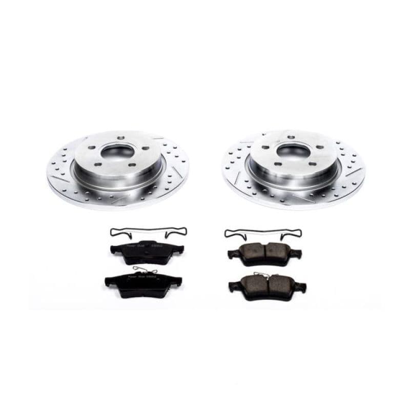PowerStop Z23 Evolution Sport Brake Kit for Daily Driver Carbon-Fiber Ceramic...