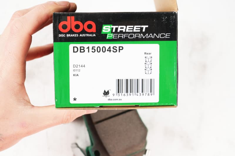 DBA SP Performance Brake Pads for Daily Drivers Low Dust Low Wear - Image 4