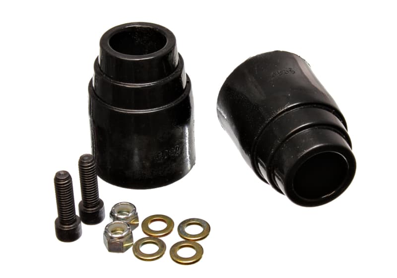 Energy Suspension Bump Stops for Control Arms Hyper-Flex Polyurethane Black - Image 2