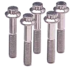 ARP 12pt M6 x 1.00 x 25mm Stainless Steel Bolt Kit (5-Pack)