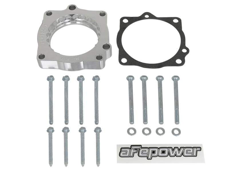 aFe Silver Bullet Throttle Body Spacer for Improved Airflow T-6061 Billet Alu... - Image 3