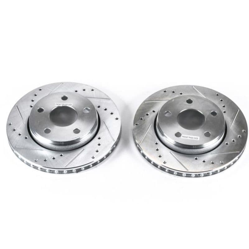 PowerStop Evolution Drilled/Slotted Rotor 355mm for Improved Cooling