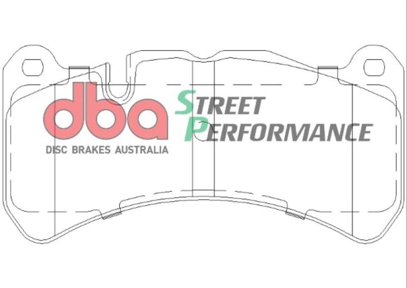 DBA SP500 Brake Pads for Daily Driver Vehicles Low Dust Low Wear - Image 2