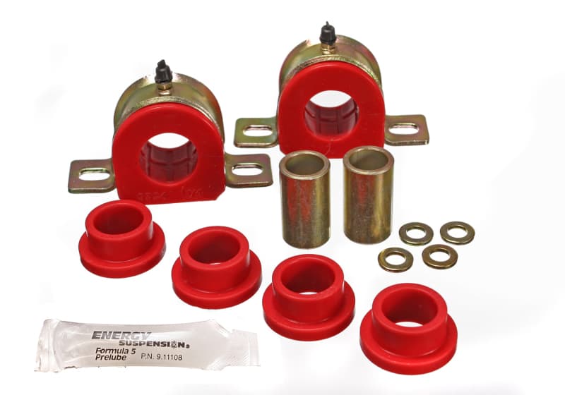 Energy Suspension Sway Bar Bushings Red Hyper-Flex Polyurethane - Image 3