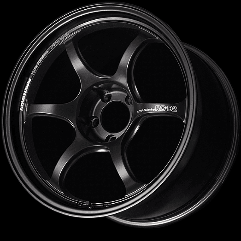 Advan RG-D2 17x8.5 -10MM 6x139.7 Semi Gloss Black Wheel