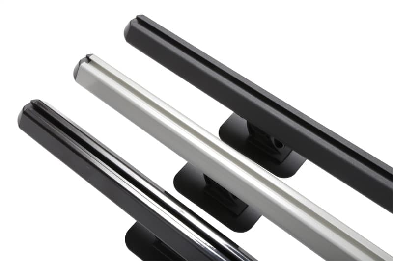 Dee Zee Side Rails for Trucks and SUVs Black Powder Coat Steel Step Bars - Image 2