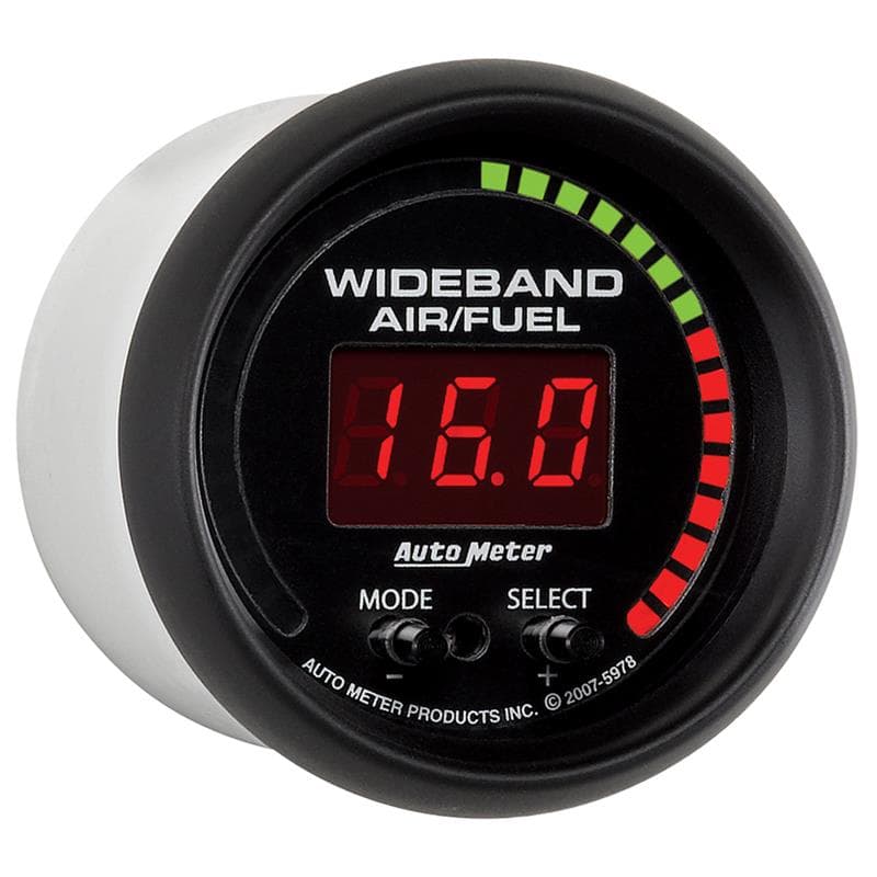 AutoMeter ES Wideband Air/Fuel Gauge for Universal Advanced Calibration - Image 4