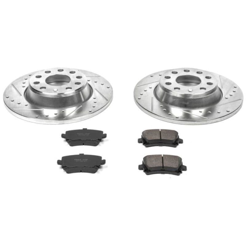 PowerStop Z23 Evolution Brake Kit for Daily Drivers with Carbon-Fiber Ceramic...