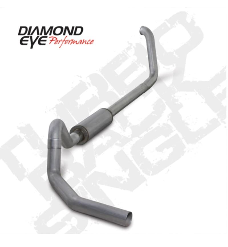 Diamond Eye Performance Turbo Back Exhaust Kit for 00-03 Ford 7.3L F240/F350 ...