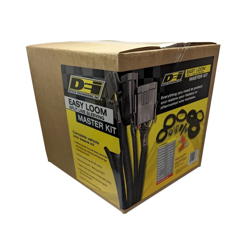 DEI Split Wire Sleeve Kit 5 Diameter Easy Loom Sleeves Heat Resistant 347°F - Image 3