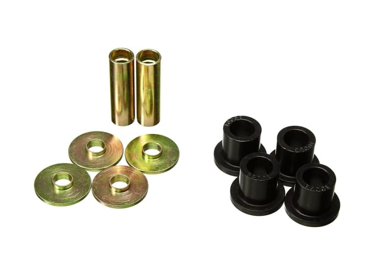 Energy Suspension Steering Rack Bushings Black Polyurethane - Image 2