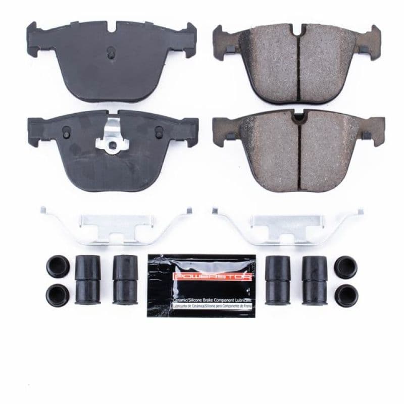 PowerStop Z23 Evolution Ceramic Brake Pads for Chevy C6 Carbon-Fiber Low-Dust