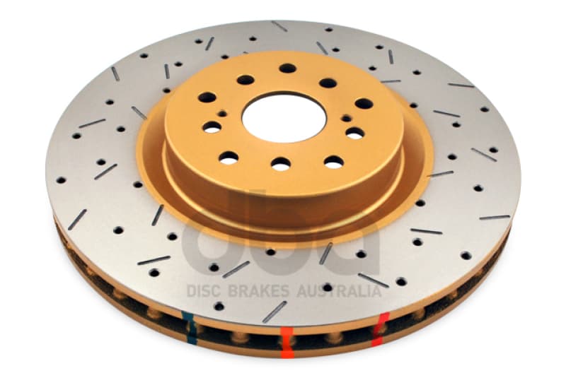 DBA 4000 Series XS Slot & Drill Rotors for Chevy C6 High Carbon Iron