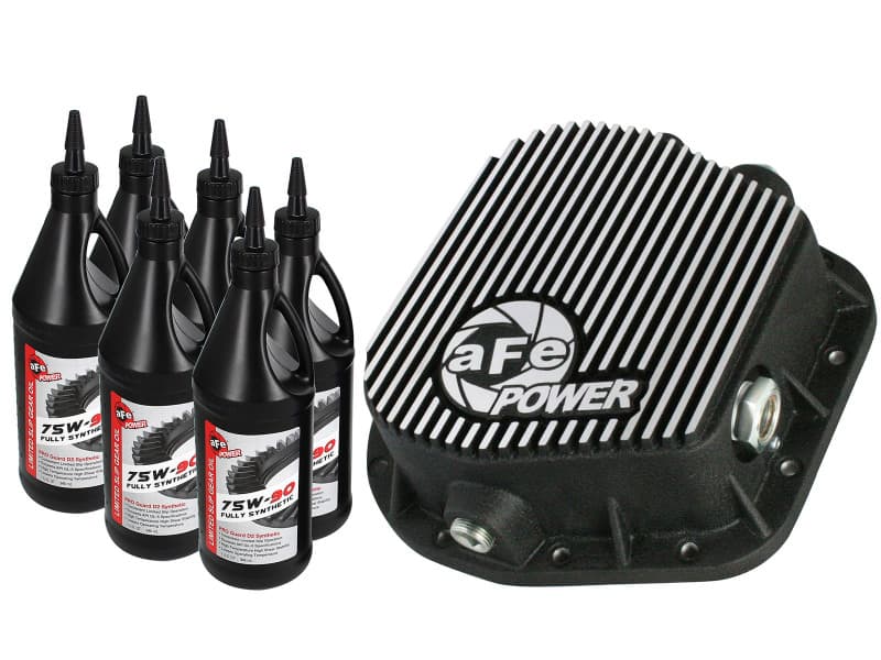 aFe Diff/Trans Oil Cover for Chevy C6 with Increased Capacity & Cooling Fins